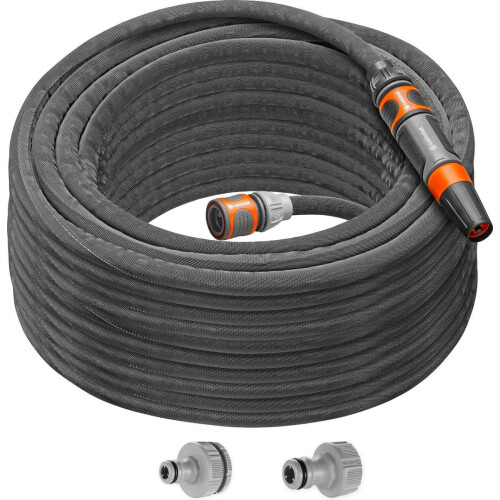 GARDENA Liano™ Life 18455-20 Textielslangset Zwart 25 m 1/2 inch 1 stuk(s)
