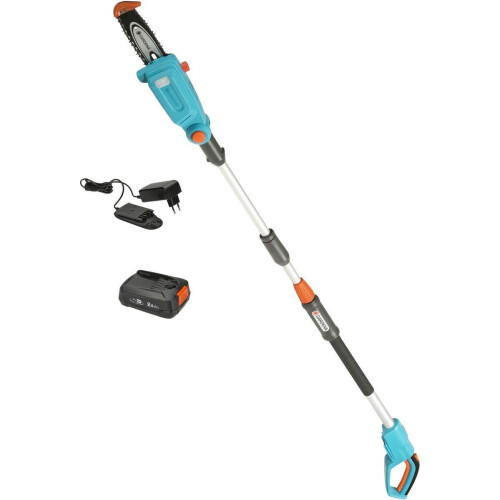 GARDENA TCS 20/18 P4A set - Accu telescopische snoeizaag - 20 cm - 50 mm ⌀