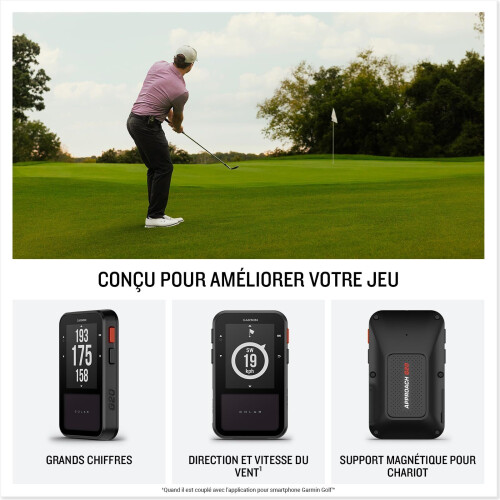 Garmin Approach G20 Solar - GPS Golfhandheld - 2,2 inch - Zonne-energie - Onbeperkte batterijduur - Zwart Tweedehands