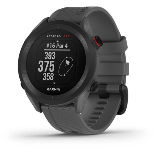 Garmin Approach S12 - GPS Golfhorloge - 42.000+ golfbanen - Grijs Tweedehands