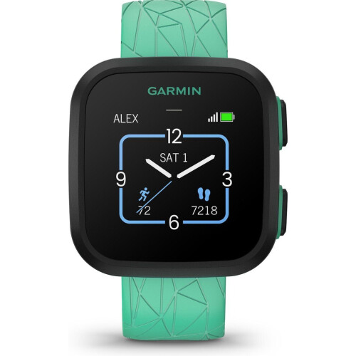 Garmin Bounce - Smartwatch voor Kinderen - LTE 4G Verbinding - Realtime Locatiebepaling - Green Burst