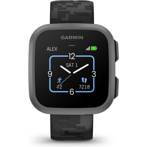 Garmin Bounce - Smartwatch voor Kinderen - LTE/5G/4G Verbinding - Realtime Locatiebepaling - Zwart Camo Tweedehands