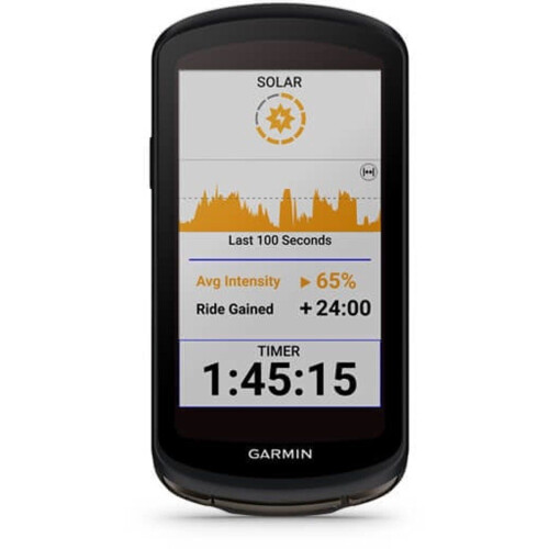 Garmin Edge 1040 Solar - Fietscomputer - GPS met zonne-energie - 45 uur batterijduur Tweedehands