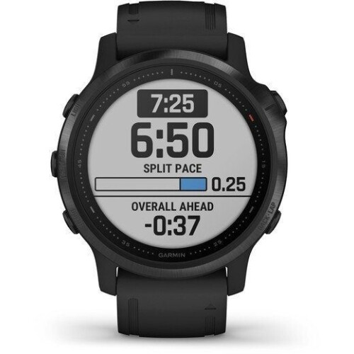 Garmin fēnix 6S Pro - Smartwatch - GPS outdoor met TOPO kaarten - Zwart