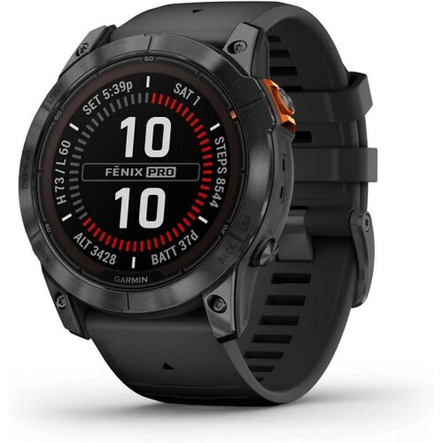 Garmin Fenix 7X Pro Solar Bluetooth 51 mm - Zwart Tweedehands