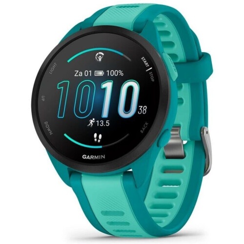 Garmin Forerunner 165 - GPS-hardloopsmartwatch - Hartslagmonitor AMOLED - Blauw