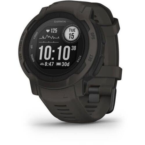 Garmin Instinct 2 - GPS-smartwatch - Multi-GNSS ondersteuning en 28 dagen batterijduur - Grafiet Tweedehands