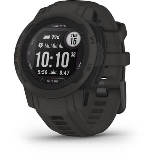 Garmin Instinct 2S Solar - Smartwatch - GPS - Robuust ontwerp - Grafiet