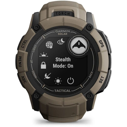 Garmin Instinct 2X Solar - Smartwatch - Zonne-energie - Tactical Edition Brons (Brons)