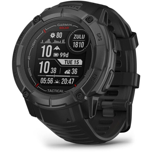 Garmin Instinct 2X Solar - Smartwatch - Zonne-energie - Tactical Edition Zwart