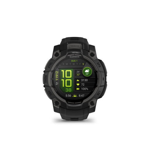 Garmin Instinct 3 45mm AMOLED Smartwatch Zwart