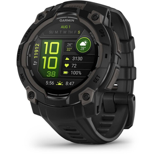 Garmin Instinct 3 - Smartwatch - 45mm AMOLED - Zwart