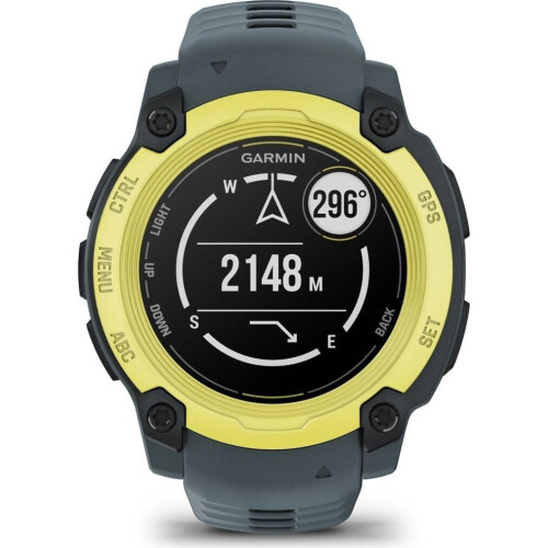 Garmin Instinct E - GPS multisport smartwatch - Hartslagmeting - Geel Tweedehands