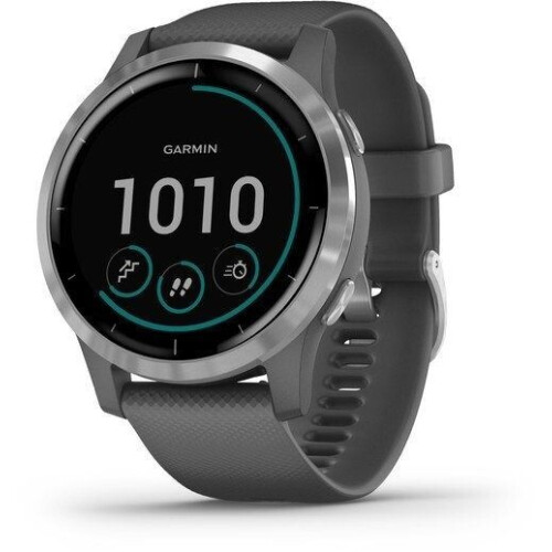 Garmin vívoactive 4 - Smartwatch - GPS Hartslagmeter Muziekafspelen - Zilver (Grijs)