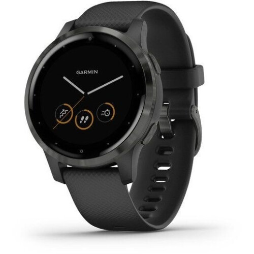 Garmin vívoactive 4s - Smartwatch - GPS Hartslagmeter Muziek - Zwart Tweedehands