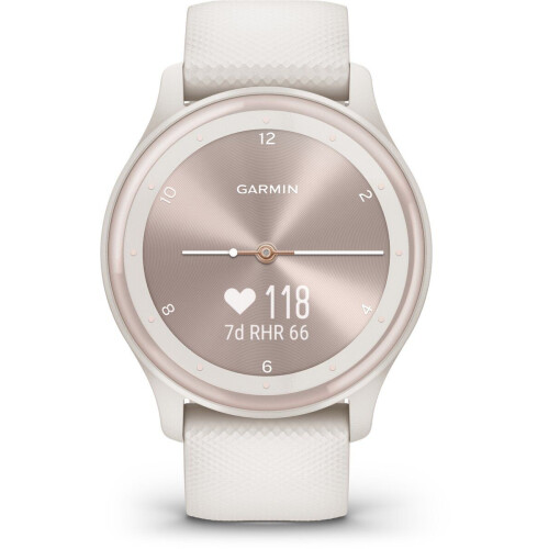 Garmin Vivomove Sport - Hybride Smartwatch - 24/7 Gezondheidsmonitoring - Rosé Goud Tweedehands