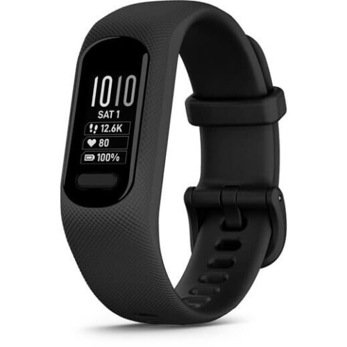 Garmin VivoSmart 5 S/M - Activity Tracker - Hartslagmeting en zuurstofmonitor - Zwart Tweedehands