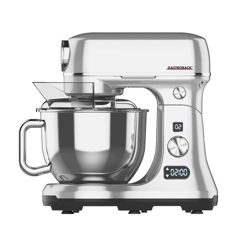 Gastroback 40977 - Keukenmachine - 600W - Roestvrijstaal - Inhoud 5L Tweedehands