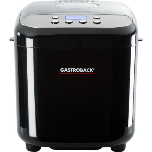Gastroback Design Pro - Broodbakmachine 500 W - 19 programma's - Zwart Tweedehands