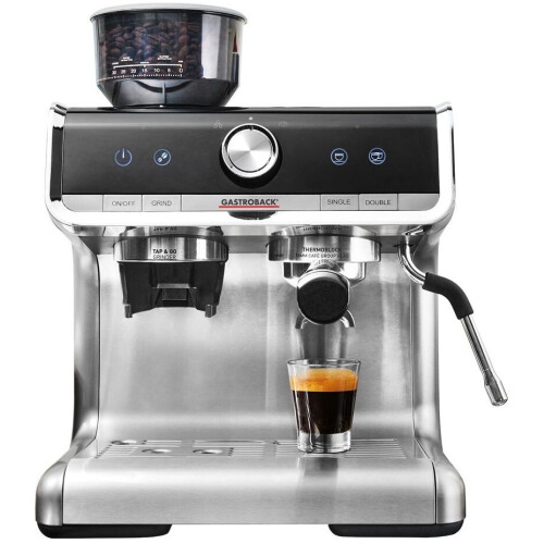 Gastroback Espresso Barista Pro - Volledig automatische espressomachine - 1550 W - Zwart Roestvrijstaal