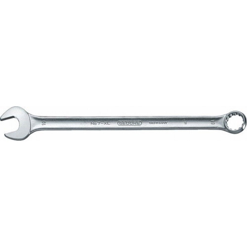 GEDORE - Ringsteeksleutel 7xl-19mm - Extra lang - Verchroomd staal