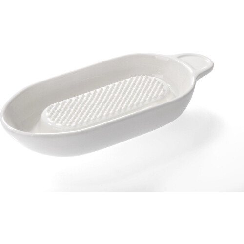 GEFU Fruttare - Keramische gember en fruitrasp - Vaatwasser veilig - Wit Tweedehands