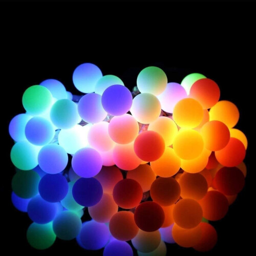 Gekleurde Feestverlichting LED - 100 Lampen - 10 m - Multi kleur Tweedehands