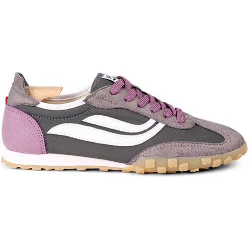 Genesis dames vegan Sneakers G-Sprint Mesh Grijs Lavendel Wit Tweedehands