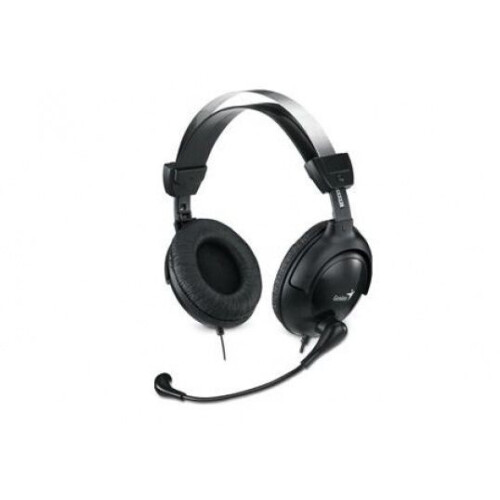 Genius HS-505X - Hoofdtelefoon met microfoon - Draad - 20-20000 Hz - Zwart