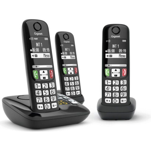 Gigaset A735A - DECT-telefoon - 3 handsets - Antwoordapparaat Tweedehands