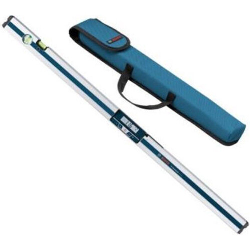 GIM 120 - Hoekmeter en waterpas - 120 cm - Digitaal - Blauw (4 x AA batterijen + etui)