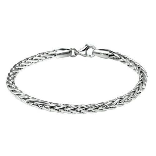 Glams Armband Vossestaart - Gerhodineerd Zilver - 19 cm Tweedehands