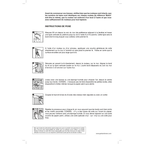 Glasweefselbehang voorgeschilderd ruit wit 119 gram - 50 m (dessin GW402-50) Tweedehands