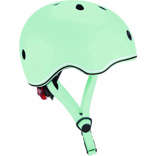 Globber Go up - Helm - LED-lampjes - Pastel Groen Tweedehands