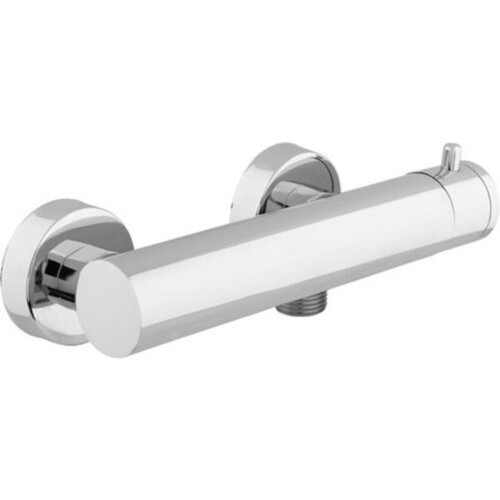 GO Van Marcke - Thermostatische Douchekraan - Safety 38°C - Inox - Hartafstand 15 cm
