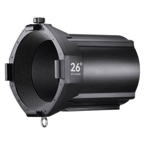 Godox Lens 26° - GP26K Spotlight Attachment - Gelijkmatige lichtbundel - Haarscherpe gobo-projectie