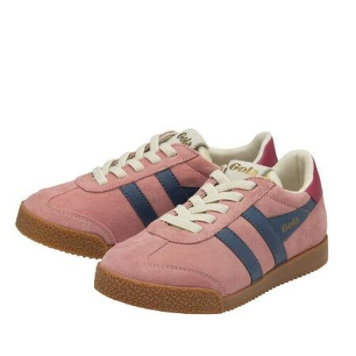 Gola suède meisjessneakers oudroze - maat 34