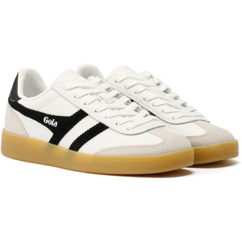 Gola Viper Dames Casual Trainers in Wit Zwart - 39 Tweedehands