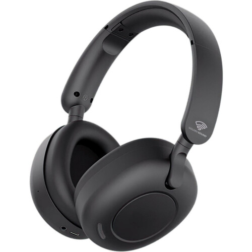 Golden Sound Tune - Draadloze Koptelefoon - ANC -35dB - 65 uur batterijduur - Zwart Tweedehands