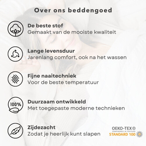 Good Morning Uni Soft Pink - Dekbedovertrek - 100% Katoen - (135x200 cm) Tweedehands