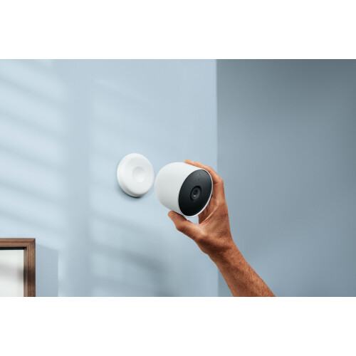 Google Nest Cam - IP-beveiligingscamera - 1920x1080 Full HD - Draadloos - Wit Tweedehands