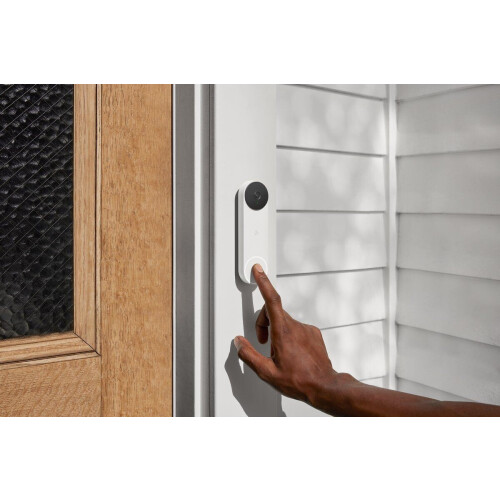 Google Nest Doorbell - Videodeurbel - Draadloos - Batterij - Wit Tweedehands
