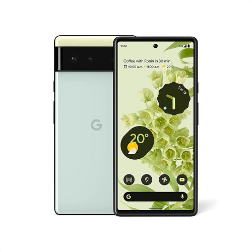 Google Pixel 6 - Groen - 128 GB - Fysieke simkaart + eSIM Tweedehands