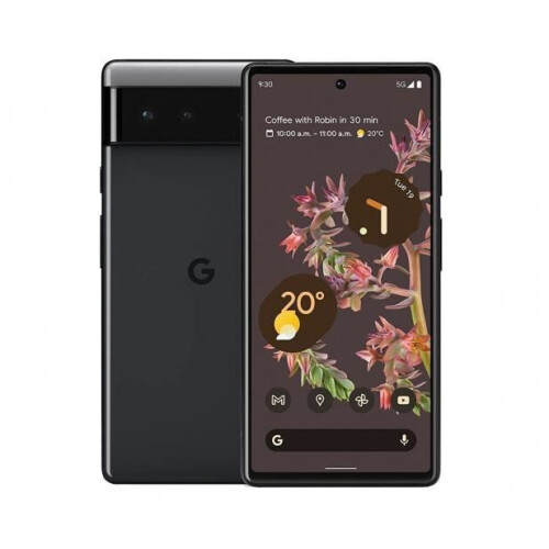 Google Pixel 6 - Zwart - 128 GB - Fysieke simkaart + eSIM