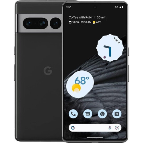 Google Pixel 7 Pro - Zwart - 256 GB - Fysieke simkaart + eSIM