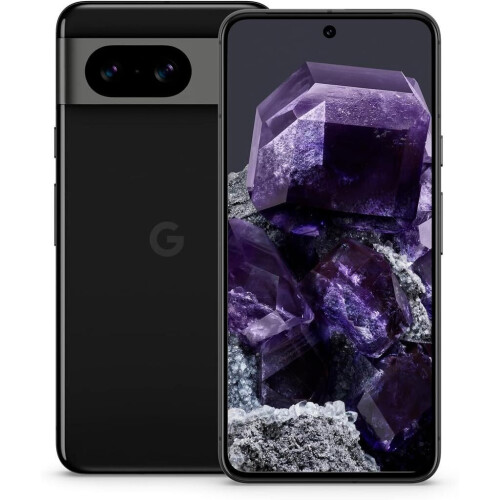 Google Pixel 8 - Zwart - 128 GB - Fysieke simkaart + eSIM