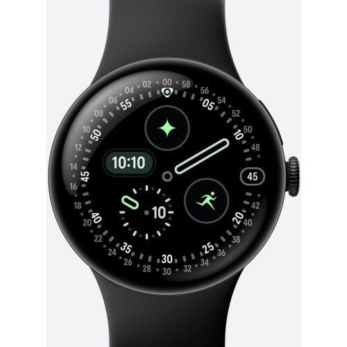 Google Pixel Watch 4 - Smartwatch - 41mm - Bluetooth - Zwart Tweedehands