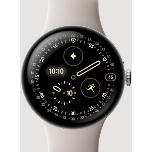 Google Pixel Watch 4 - Smartwatch - 41mm - Zilver