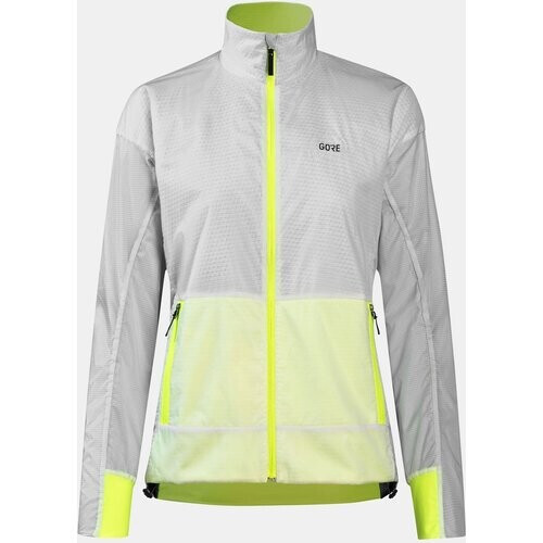 Gore Wear Drive Jacket Womens Wit/Geel Tweedehands