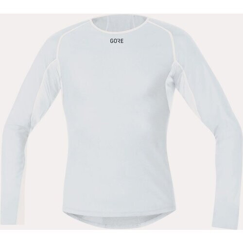 Gore Wear Gore Wear M GWS BL Thermo Long Sleeve Shirt Lichtgrijs/Wit Tweedehands